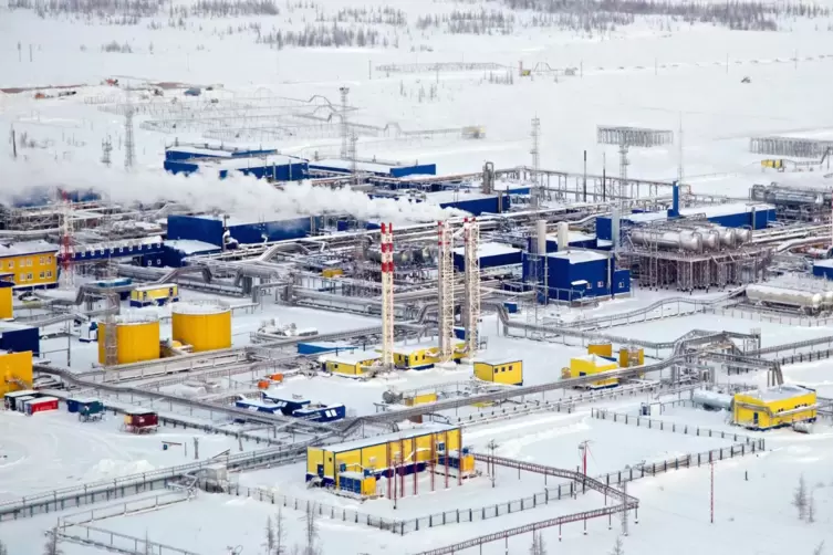 In Sibirien fördern russische und deutsche Firmen aus dem Permafrostboden gemeinsam Gas. 