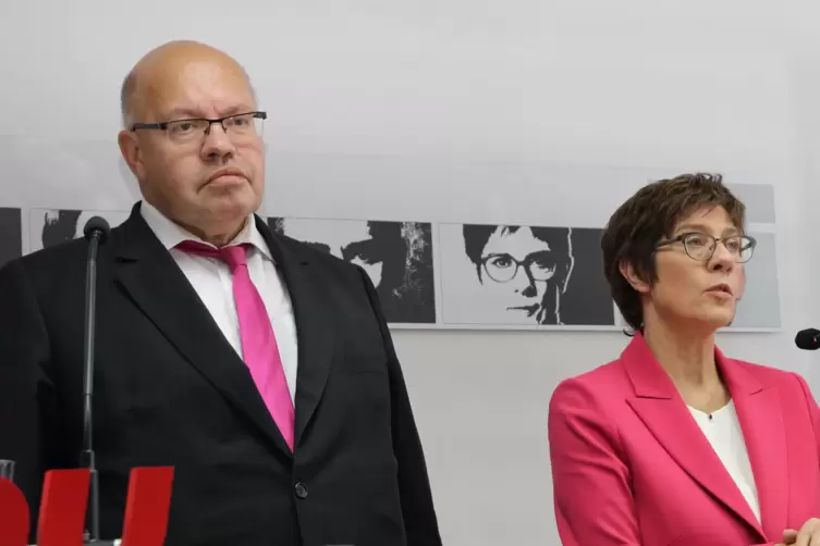 Annegret Kramp-Karrenbauer und Peter Altmaier verzichten auf ihr Bundestagsmandat.