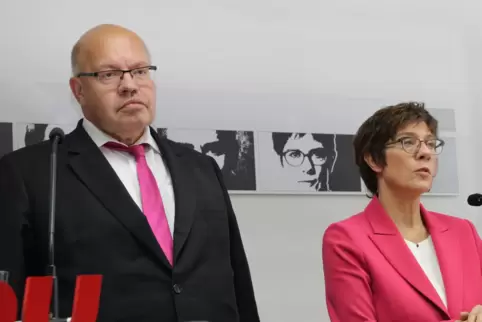 Annegret Kramp-Karrenbauer und Peter Altmaier verzichten auf ihr Bundestagsmandat.