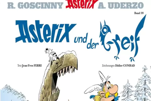 Das Cover des neuen Asterix-Bandes. 