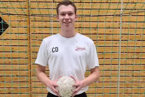 Clemens Diehl gab im Saarland sein Debüt in der Oberliga für die HSG Eckbachtal. 
