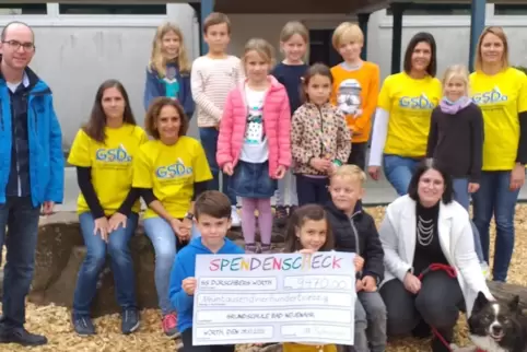 Schüler spenden für Schüler. 
