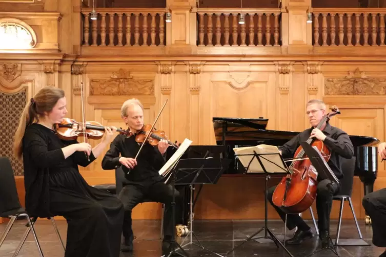 Das Leipziger Grieg-Quartett kommt auf die Burg. 