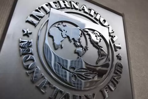 Das Logo des Internationalen Währungsfonds. 