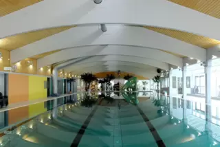 Eins von vielen Hallenbädern in der Pfalz: Das Kibobad.