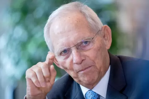Sitzt seit 1972 im Bundestag: Wolfgang Schäuble. 