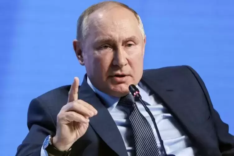 Wladimir Putin äußerte sich besorgt über Naturkatastrophen wie die Großbrände in diesem Sommer in Russland. 