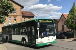 Ein Linienbus im Donnersbergkreis Ein Linienbus im Donnersbergkreis