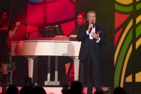 Der Auftritt Roland Kaisers war das erste Konzert seit Februar 2020 in der SAP-Arena. 