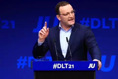  „Ich jedenfalls habe Lust darauf, diese neue CDU zu gestalten“, rief Jens Spahn den Delegierten auf dem Deutschlandtag der JU z