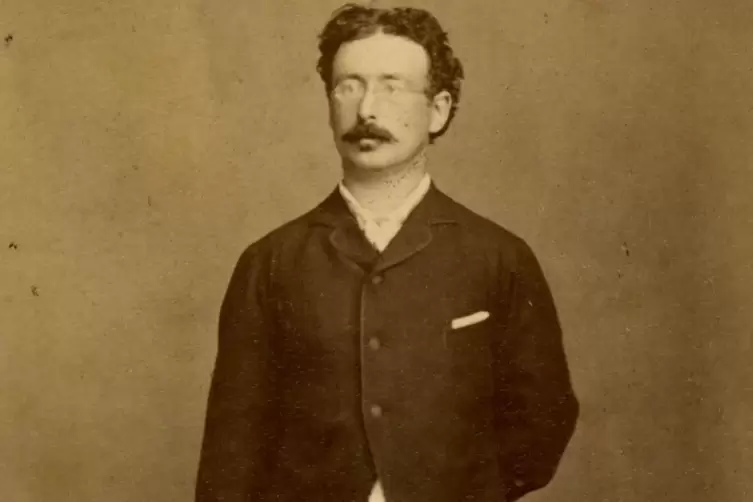 Julius Maggi um 1880.