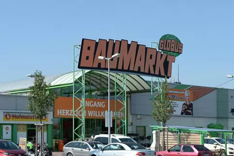 Globus ist in der Pfalz mit einigen Märkten vertreten – hier der Baumarkt in Neustadt. 