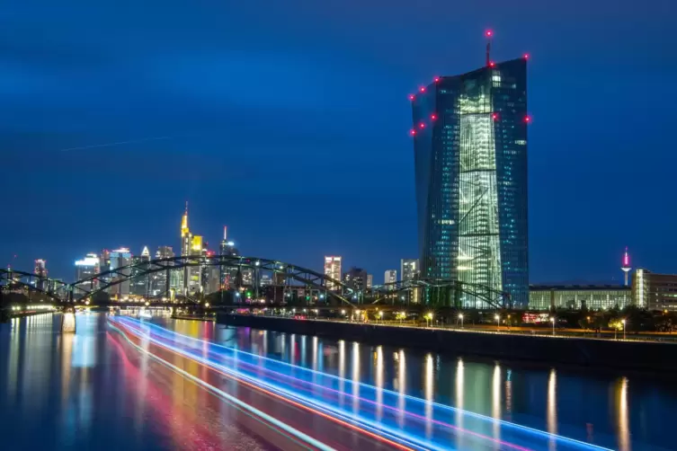 Die EZB in Frankfurt betrachtet den aktuellen Inflationsanstieg als vorübergehend. 