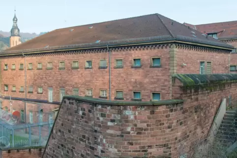 Streitobjekt: die Gebäude der ehemaligen Heidelberger Außenstelle der Justizvollzugsanstalt Mannheim, auch „Fauler Pelz“ genannt