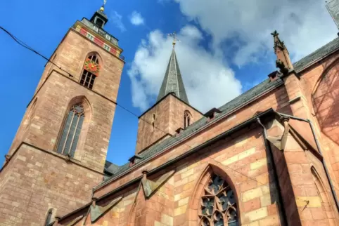 Die Lesung ist in der Stiftskirche. 