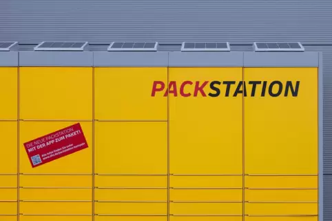 Packstation in Köln. 