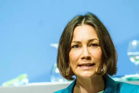 Anne Spiegel, die rheinland-pfälzische Vize-Ministerpräsidentin und Ministerin für Klimaschutz, Umwelt, Energie und Mobilität, i