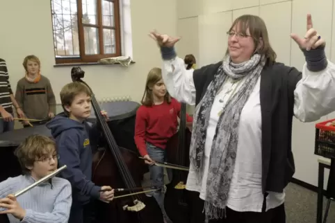 Bine Stoll hat 40 Jahre lang an der Kreismusikschule unterrichtet und sich auch sonst vielfältig engagiert.