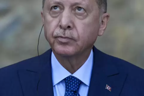  Der türkische Präsident Recep Tayyip Erdogan.