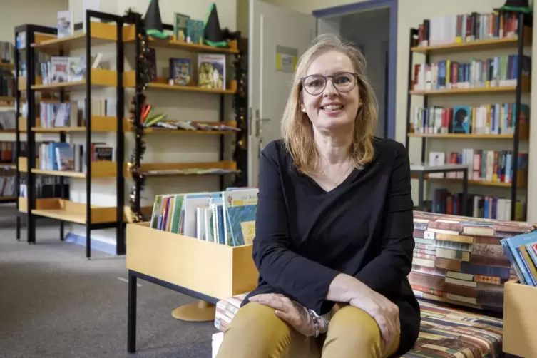 Sandra Faß ist überzeugt, dass mit Aktionen zur Leseförderung Kindern Lust auf Bücher gemacht werden kann. 