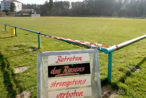 Der Turnverein Westheim will den Hartrasenplatz in einen Naturrasenplatz umwandeln. Unser Bild zeigt den Naturrasenplatz des SV 