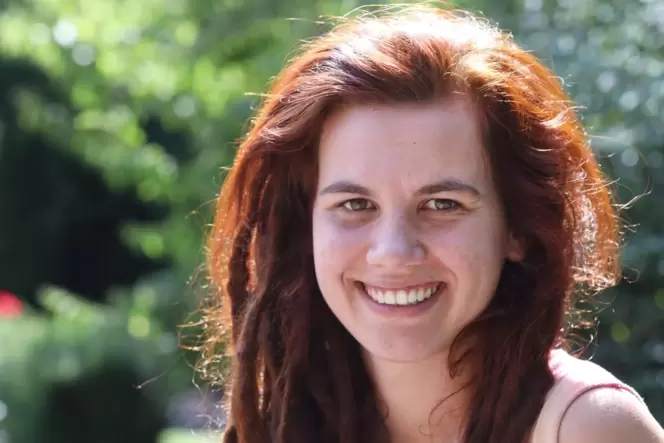 Hannah Trippner nach ihrer Wahl 2019. Hannah Trippner nach ihrer Wahl 2019.