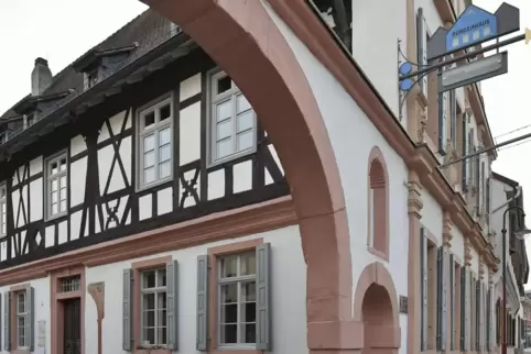 Die Ortsvinothek in Maikammer.