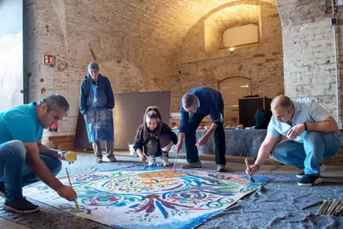 Die Kunstwerke wurden im Zuge des Projekts „Kunst bewegt Grenzen“ geschaffen. 