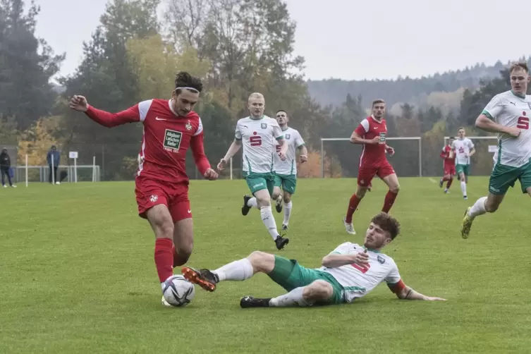 Mit zwei Treffern Garant für den Heimsieg der U21 des 1. FCK: Erijon Shaqiri (links). 