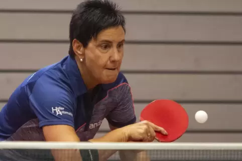 Sonja Haller erspielte den erlösenden fünften Punktgegen Finthen. 