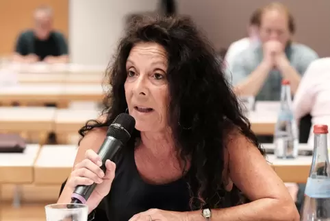 Barbara Spaniol, hier in einer Sitzung des Homburger Stadtrats.