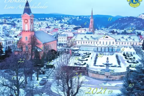 Ein Foto von Ingo Bischoff ziert den Lions-Adventskalender.