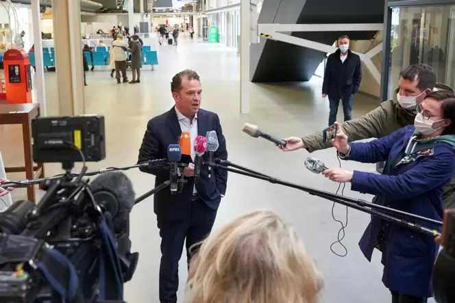 Setzt auf Fakten statt Hoffnungen: der vorläufige Insolvenzverwalter des Flughafens Hahn, Jan Markus Plathner. Setzt auf Fakten statt Hoffnungen: der vorläufige Insolvenzverwalter des Flughafens Hahn, Jan Markus Plathner.
