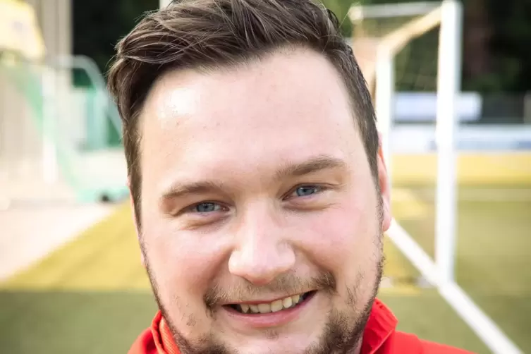 Max Blum, Spielertrainer des SV Palatia Contwig.