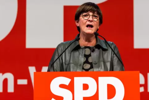 Saskia Esken ist seit 2019 Vorsitzende der SPD.