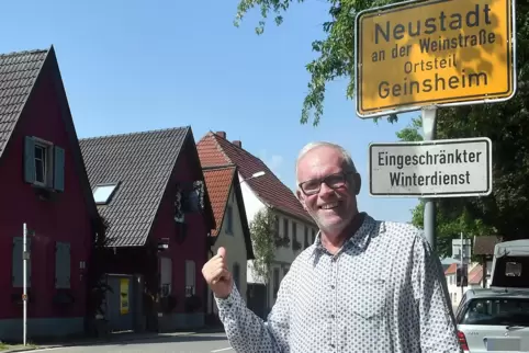 Auch die Ortsteile sind Neustadt: Diese Botschaft sandte Reinhard Nebel Mitte 2017 kurz vor der Wahl an den künftigen OB, der da