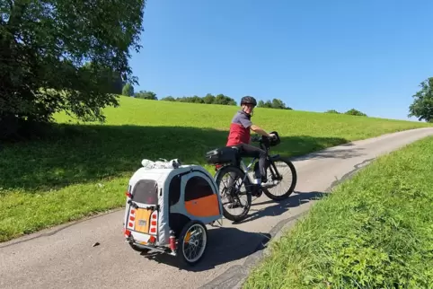 Nach mehrmaligen Benutzens des Fahrrads mit Anhänger folgten Reparaturen. Das Rad ist laut Hersteller nicht für den Betrieb mit 