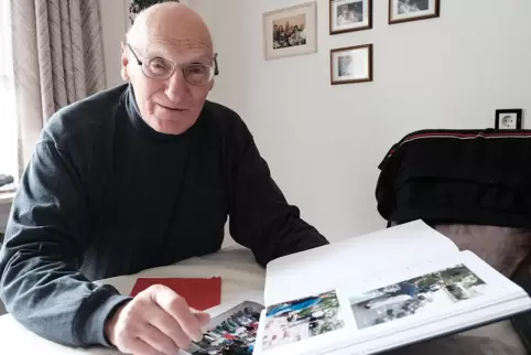 Jahrelang hat Otto Stock über seine ehrenamtlichen Arbeitseinsätze in Einöd akribisch Buch geführt.