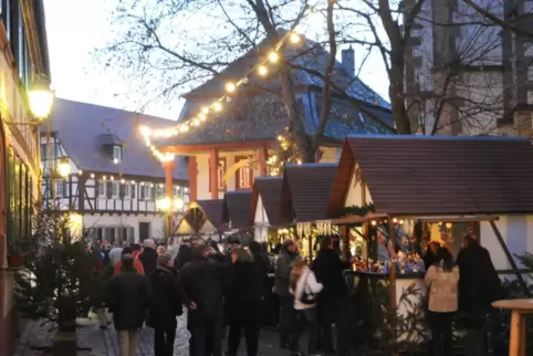 Erst am 14. November wird entschieden, ob der Freinsheimer Weihnachtsmarkt wirklich stattfindet.