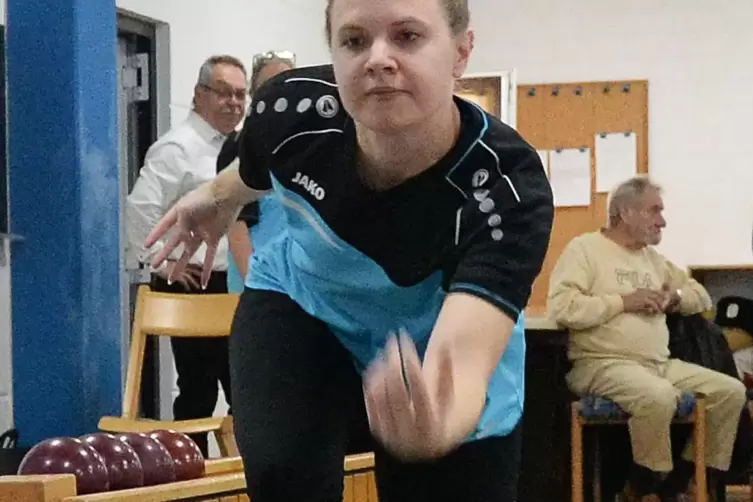 Sara Steidel war beste Haßlocherin bei der Niederlage in Unterlenningen. 