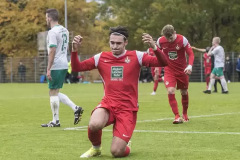 Hatte gegen Gonsenheim wenig zu jubeln. Seine Chancen verpufften: Erijon Shaqiri.