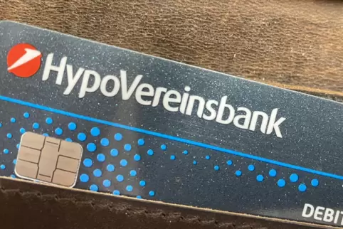 Vermehrt am Automaten: Bankgeschäfte bei der Hypo-Vereinsbank.