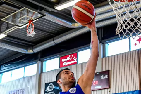 Mirnes Islamovic ist der Top-Scorer der Landesliga. 28 Punkte macht er im Schnitt. 