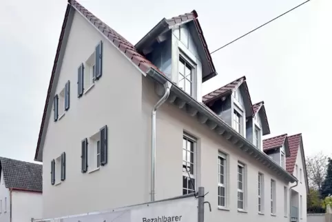 Architektur passt sich der Umgebung an: das Gebäude in der Maikammerer Neugasse. 