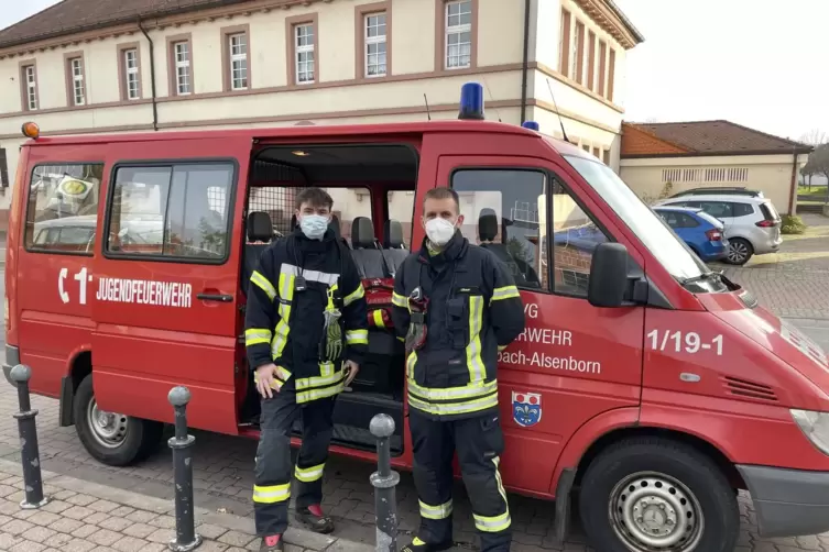 Mehrere Anlaufstellen f&uuml;r die B&uuml;rger hatte die Freiwillige Feuerwehr Enkenbach-Alsenborn beim Stromausfall am Mittwoch in der Ge
