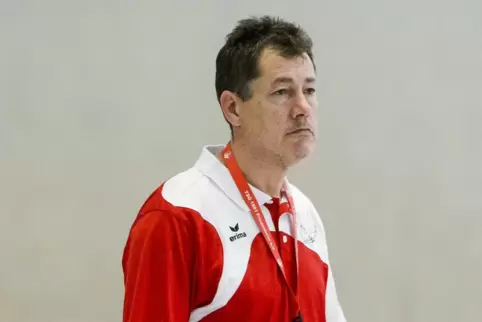Trainer Peter Geiger. 