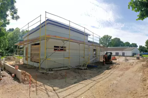 Der Bau des neuen Pumpwerks in der Angelstraße war schwieriger als erwartet.