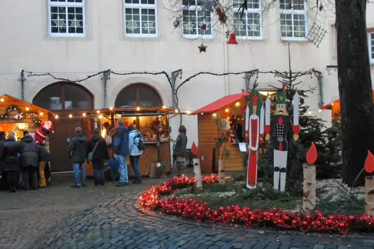 Weihnachtsstimmung in Bad Bergzabern.