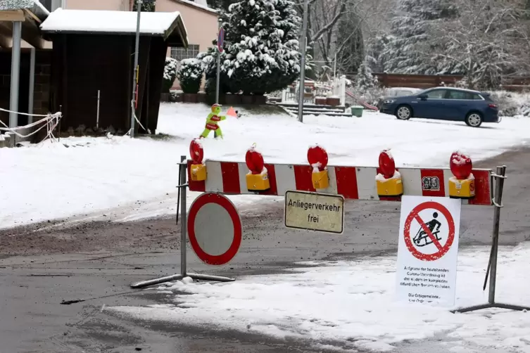 Der Weg zur Rodelbahn ist für Kraftfahrzeuge grundsätzlich verboten. Das war im vergangenen Winter schon so. 