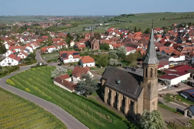 Blick auf Birkweiler.